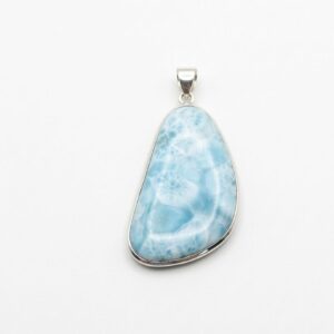 Larimar Pendant in 925 Sterling Silver alternate view