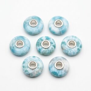 Larimar & Silver Charm