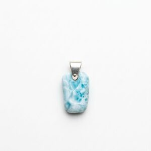 Larimar Silver Pendant