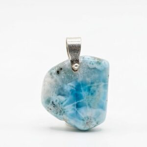 Silver Larimar Pendant Premium