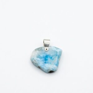 Silver Larimar Pendant Premium image 3