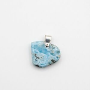 Silver Larimar Pendant Premium image 4