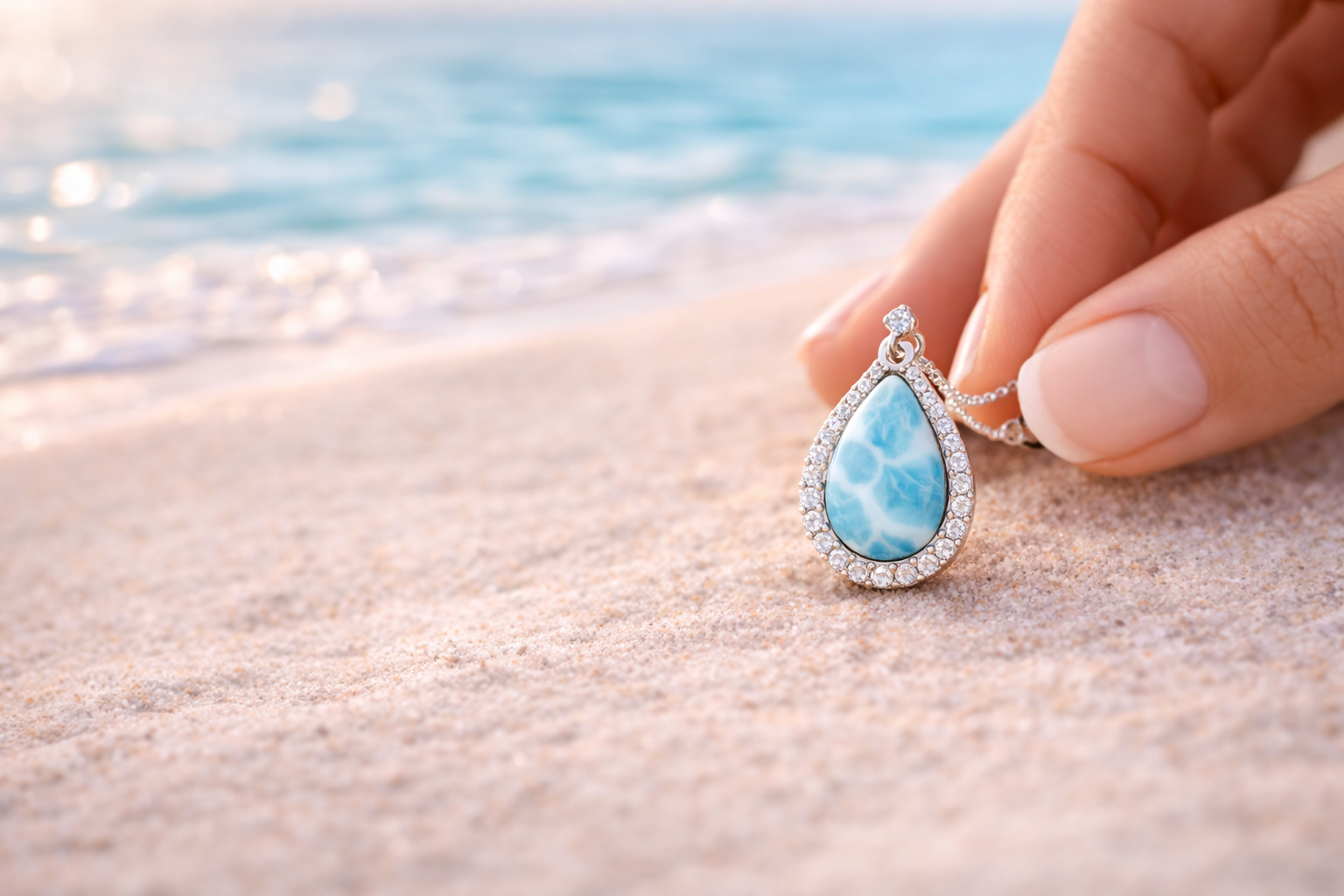 Silverio Atelier larimar design