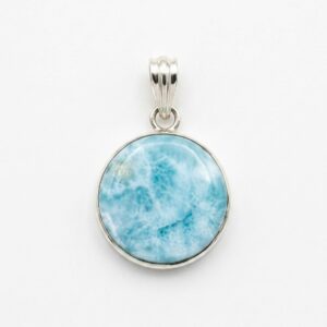 Sterling Silver Larimar Necklace image 1