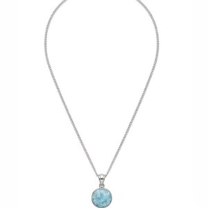 Sterling Silver Larimar Necklace image 2